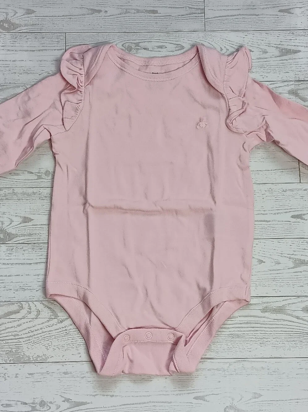 Baby Gap Girl's First Favorites 3-Pack Organic Cotton Bodysuit Sz 3-6 M, 12-18 M